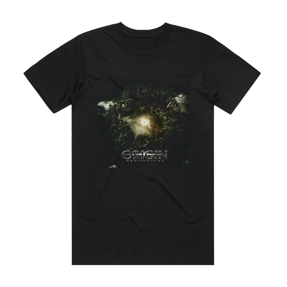 Origin Omnipresent Album Cover T-Shirt Black