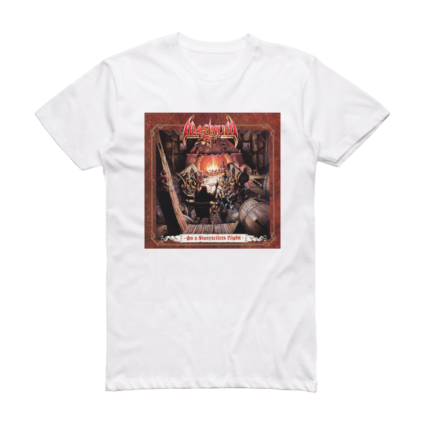 Magnum On A Storytellers Night 1 Album Cover T-Shirt White