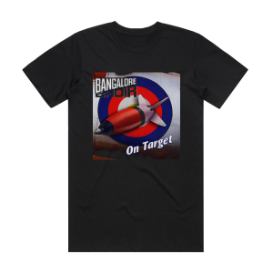 Bangalore Choir On Target Album Cover T-Shirt Black