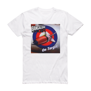 Bangalore Choir On Target Album Cover T-Shirt White