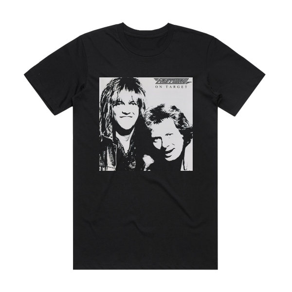 Fastway On Target Reworked Album Cover T-Shirt Black