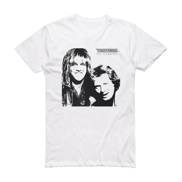 Fastway On Target Reworked Album Cover T-Shirt White