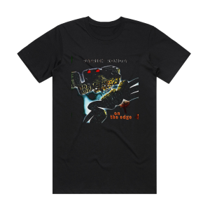 Patrick Rondat On The Edge 1 Album Cover T-Shirt Black