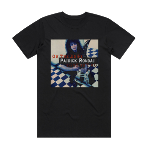 Patrick Rondat On The Edge 2 Album Cover T-Shirt Black