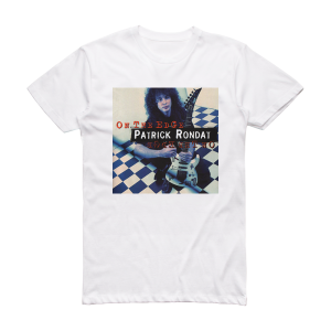 Patrick Rondat On The Edge 2 Album Cover T-Shirt White