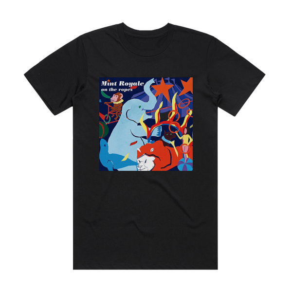 Mint Royale On The Ropes Album Cover T-Shirt Black