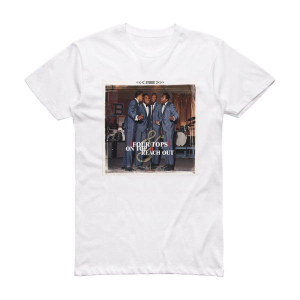 Four Tops On Top Reach Out Album Cover T-Shirt White