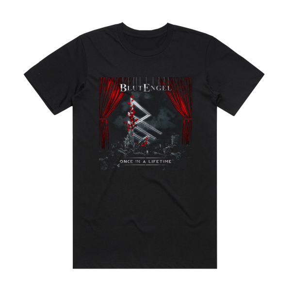 Blutengel Once In A Lifetime Album Cover T-Shirt Black