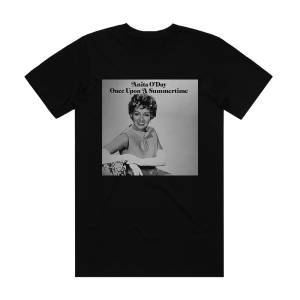 Anita ODay Once Upon A Summertime Album Cover T-Shirt Black