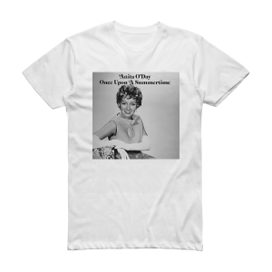 Anita ODay Once Upon A Summertime Album Cover T-Shirt White