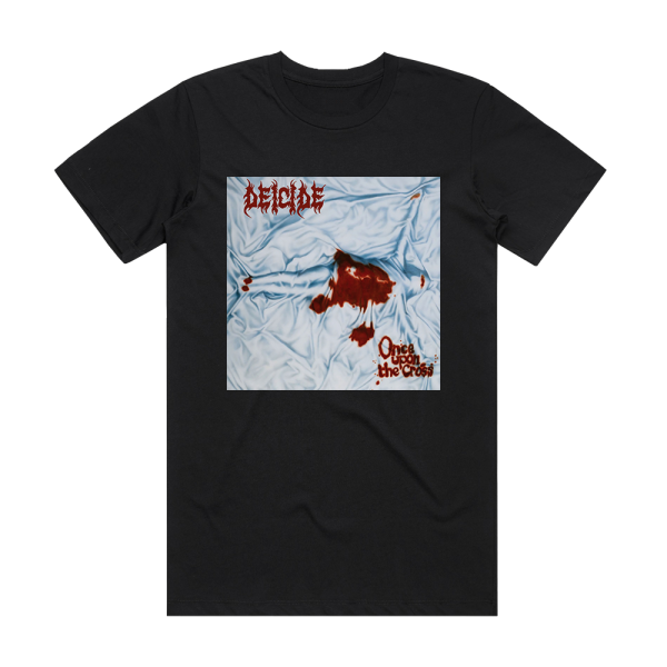 Deicide Once Upon The Cross 1 Album Cover T-Shirt Black