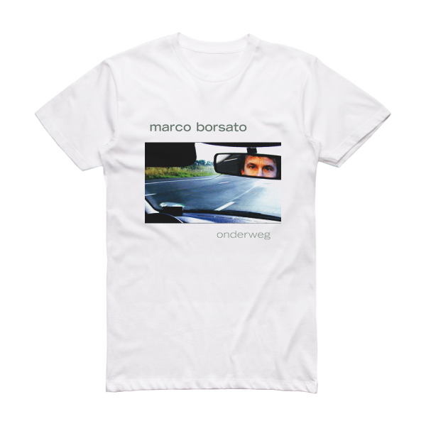 Marco Borsato Onderweg Album Cover T-Shirt White