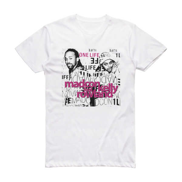 Madcon One Life Album Cover T-Shirt White
