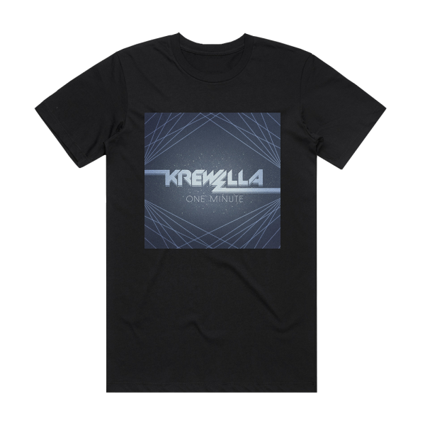 Krewella One Minute Album Cover T-Shirt Black