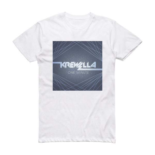 Krewella One Minute Album Cover T-Shirt White