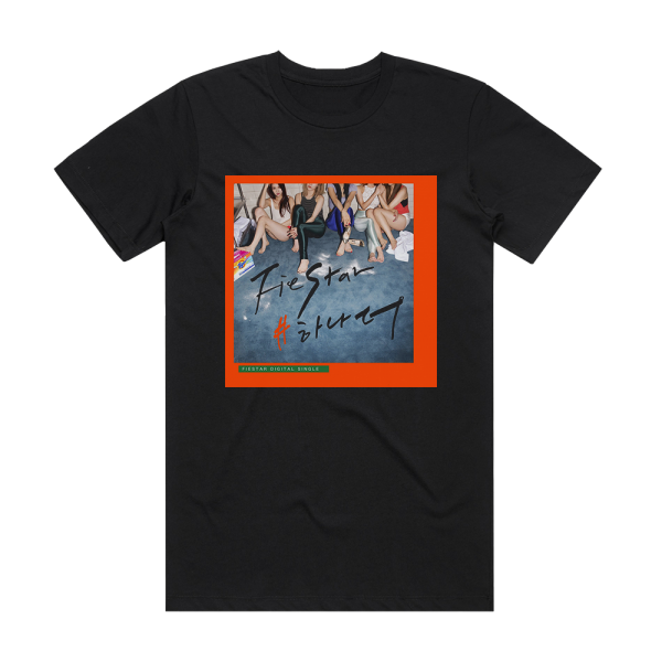 FIESTAR One More Album Cover T-Shirt Black