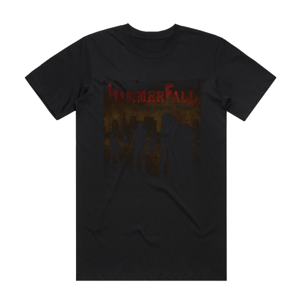 HammerFall One More Time Album Cover T-Shirt Black