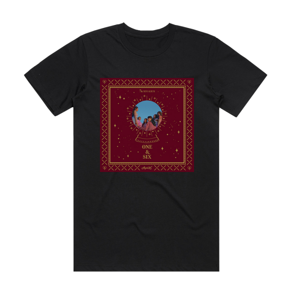 APink One Six Album Cover T-Shirt Black