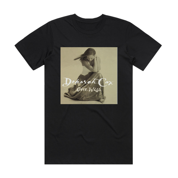 Deborah Cox One Wish Album Cover T-Shirt Black