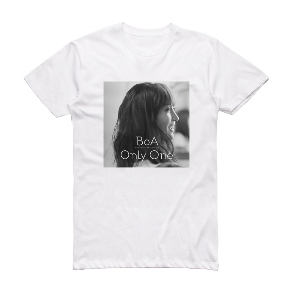 BoA Only One Album Cover T-Shirt White