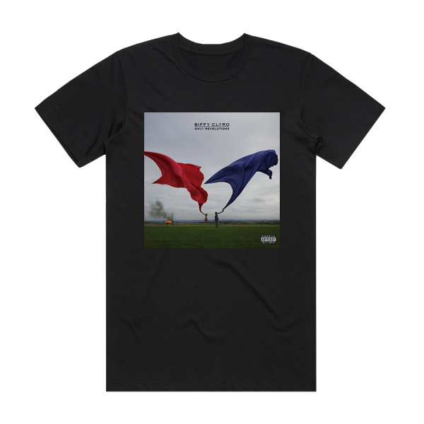 Biffy Clyro Only Revolutions 2 Album Cover T-Shirt Black