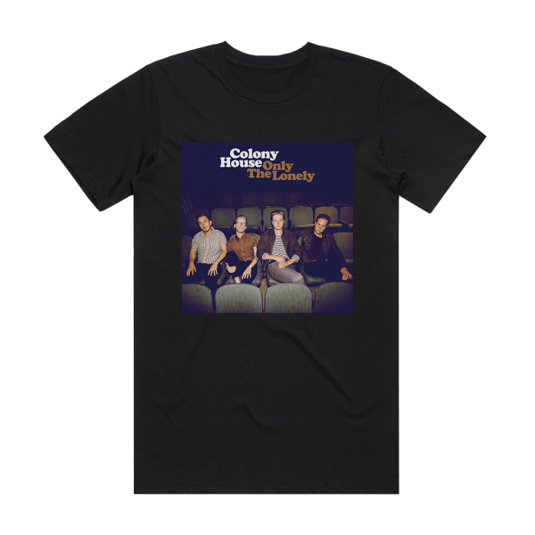 Colony House Only The Lonely Album Cover T-Shirt Black