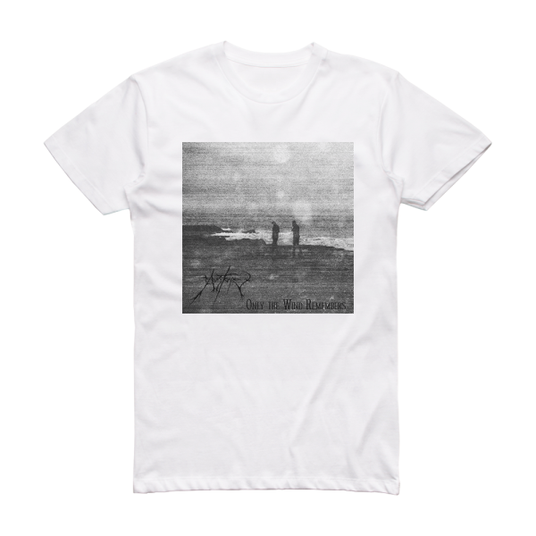 Austere Only The Wind Remembers 1 Album Cover T-Shirt White