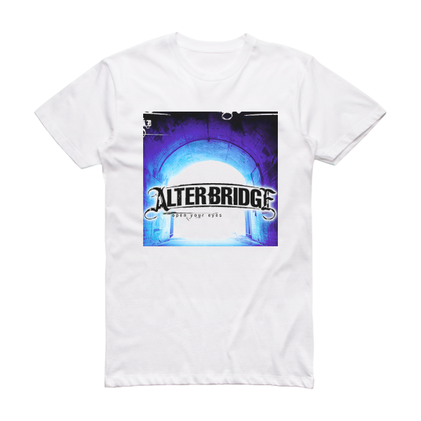 Alter Bridge Open Your Eyes Album Cover T-Shirt White