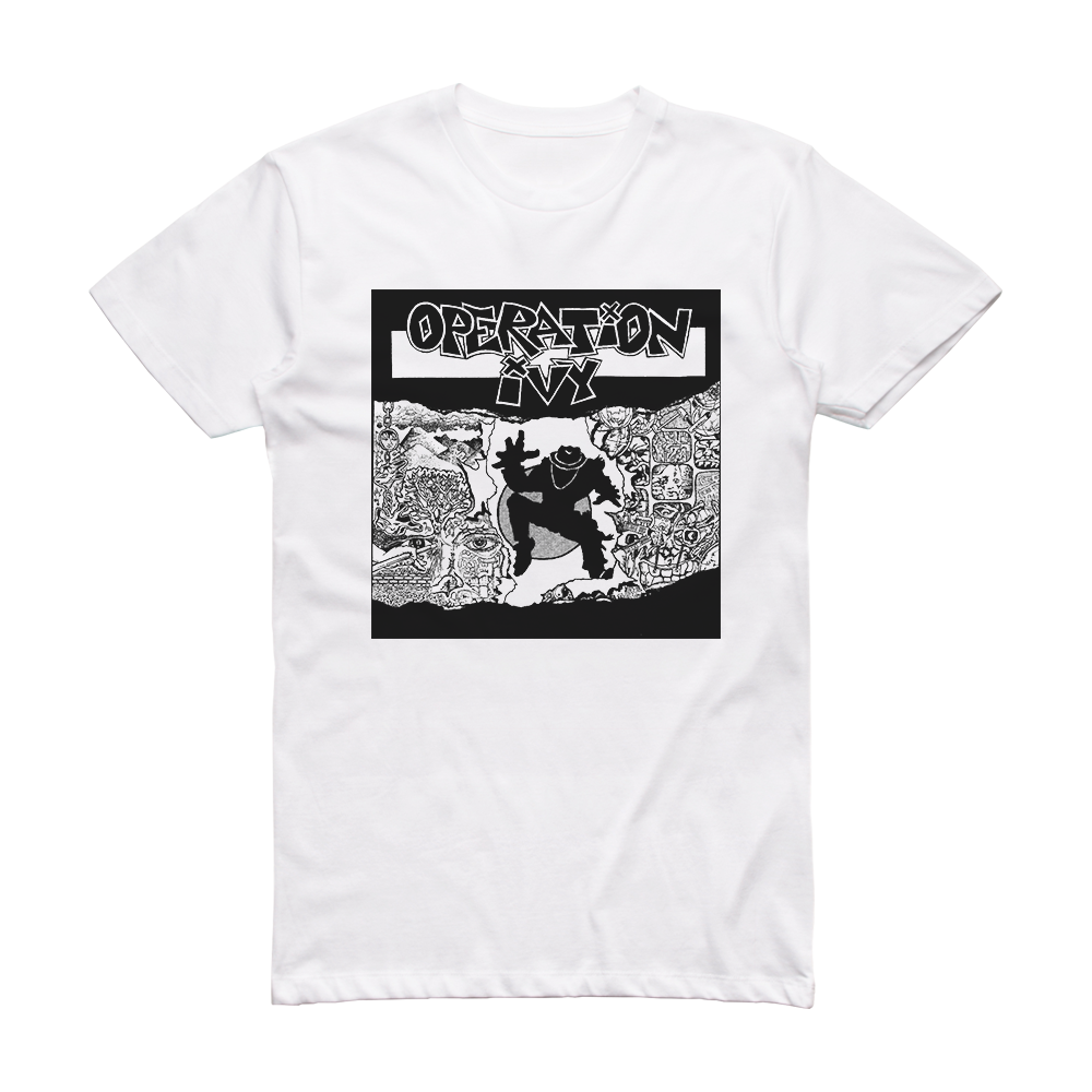 Operation Ivy Operation Ivy Album Cover TShirt White ALBUM COVER T