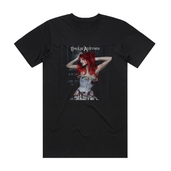 Emilie Autumn Opheliac Album Cover T-Shirt Black