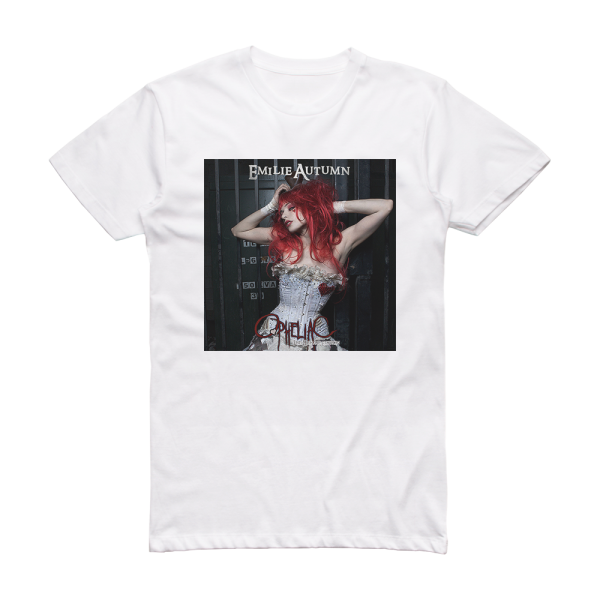 Emilie Autumn Opheliac Album Cover T-Shirt White