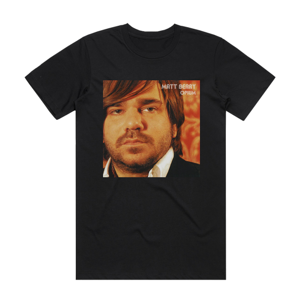 Matt Berry Opium 2 Album Cover T-Shirt Black