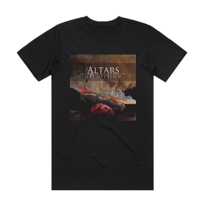 Altars Opposition Album Cover T-Shirt Black