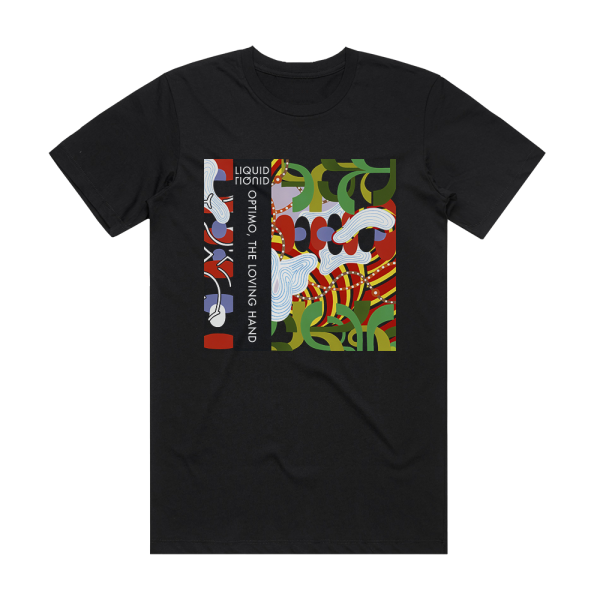 Liquid Liquid Optimo Album Cover T-Shirt Black