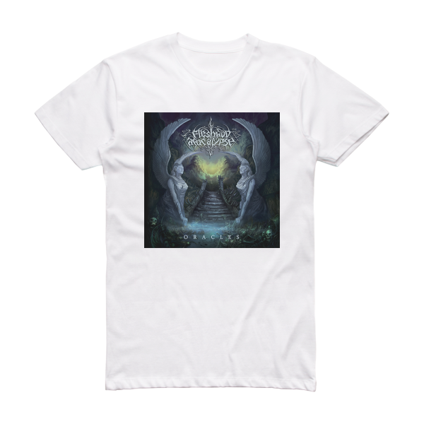 Fleshgod Apocalypse Oracles Album Cover T-Shirt White