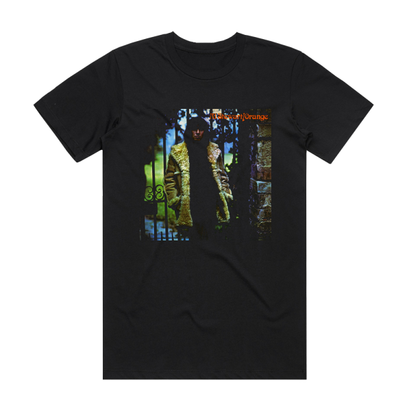 Al Stewart Orange Album Cover T-Shirt Black