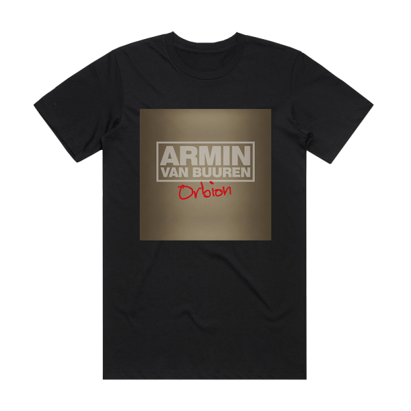 Armin van Buuren Orbion Album Cover T-Shirt Black