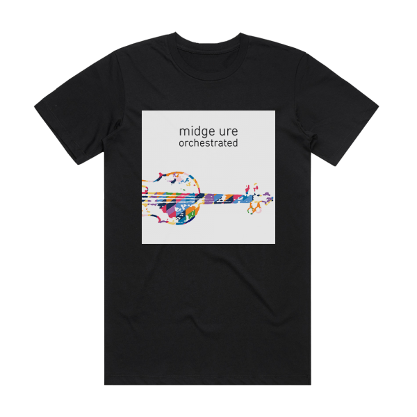 Midge Ure Orchestrated Album Cover T-Shirt Black