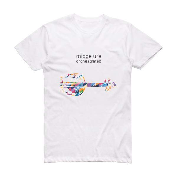 Midge Ure Orchestrated Album Cover T-Shirt White