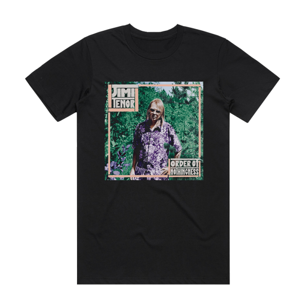 Jimi Tenor Order Of Nothingness Album Cover T-Shirt Black