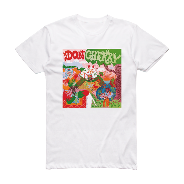 Don Cherry Organic Music Society Album Cover T-Shirt White