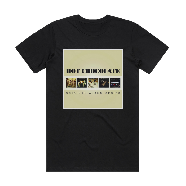 Hot Chocolate Original Album Series Album Cover T-Shirt Black