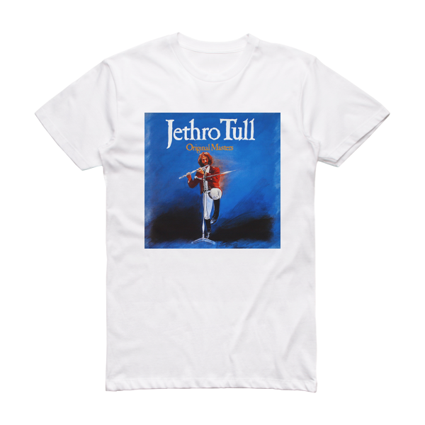 Jethro Tull Original Masters Album Cover T-Shirt White