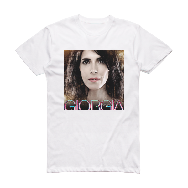 Giorgia Oronero Album Cover T-Shirt White