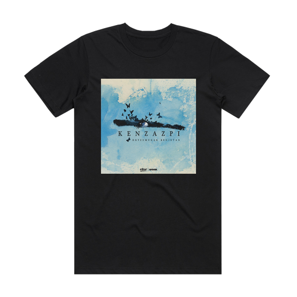 Ken Zazpi Ortzemugak Begietan Album Cover T-Shirt Black