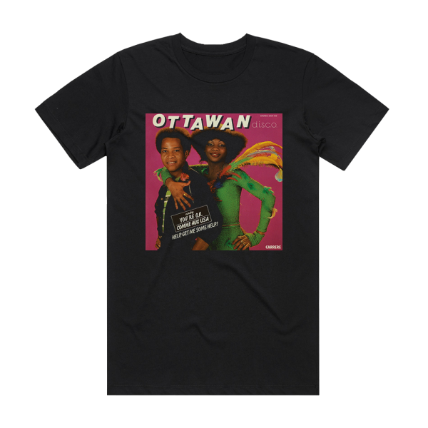 Ottawan Ottawan 1 Album Cover T-Shirt Black