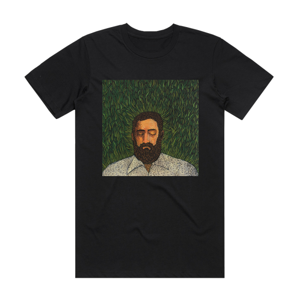 Iron and Wine Our Endless Numbered Days 1 Album Cover T-Shirt Black