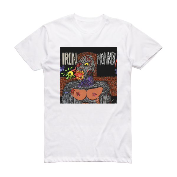 Iron Monkey Our Problem Album Cover T-Shirt White