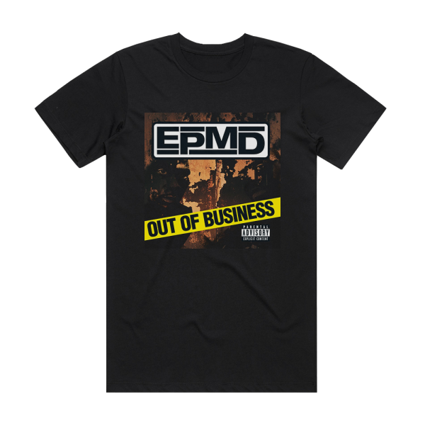 EPMD Out Of Business Album Cover T-Shirt Black