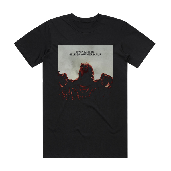 Melissa Auf der Maur Out Of Our Minds Album Cover T-Shirt Black